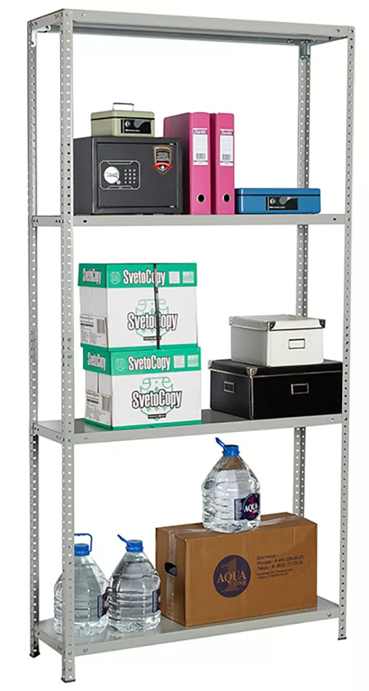 СТЕЛЛАЖ MS STANDART 185KD/70X30/4